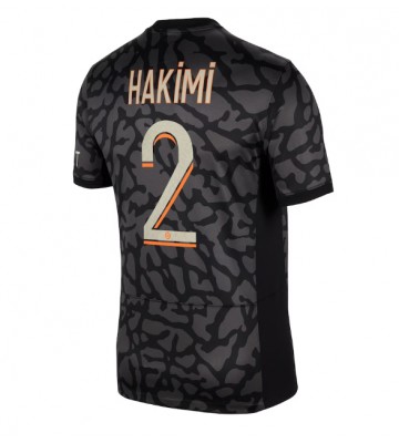 Maillot de foot Paris Saint-Germain Achraf Hakimi #2 Troisième 2023-24 Manches Courte